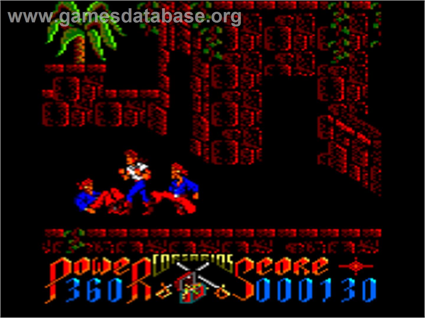 Corsarios - Amstrad CPC - Artwork - In Game