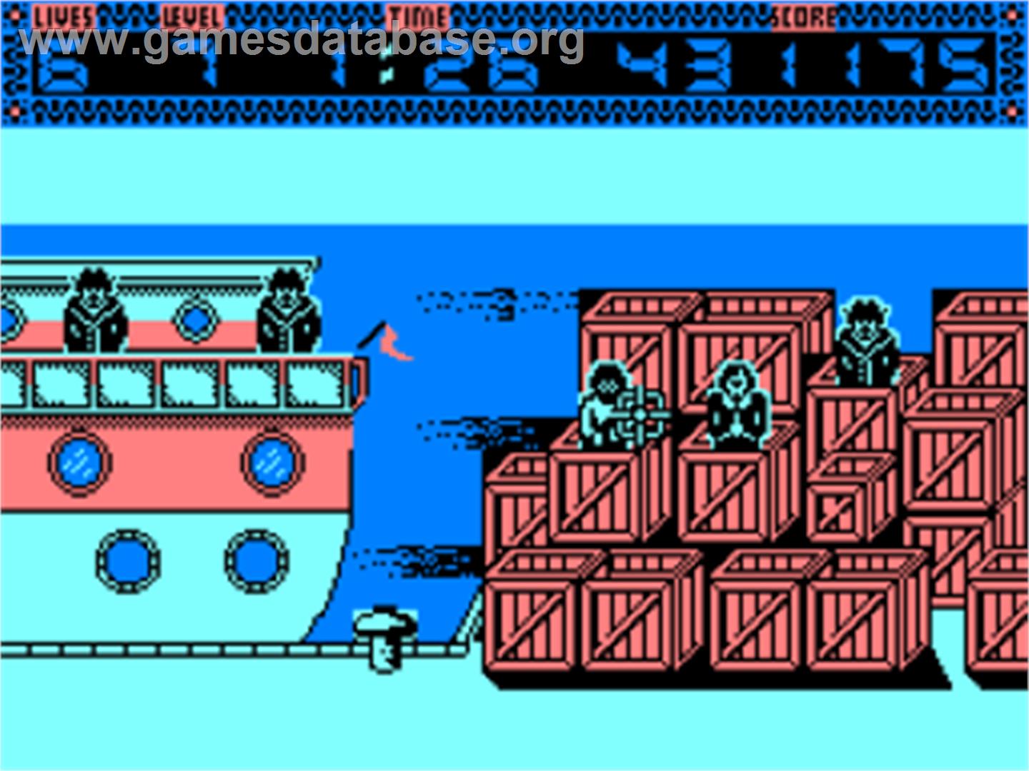 Cross Fire - Amstrad CPC - Artwork - In Game