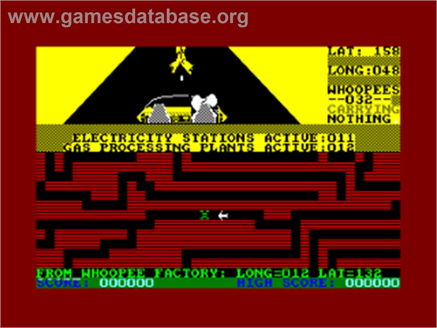 Danger Mouse in Making Whoopee! - Amstrad CPC - Artwork - In Game