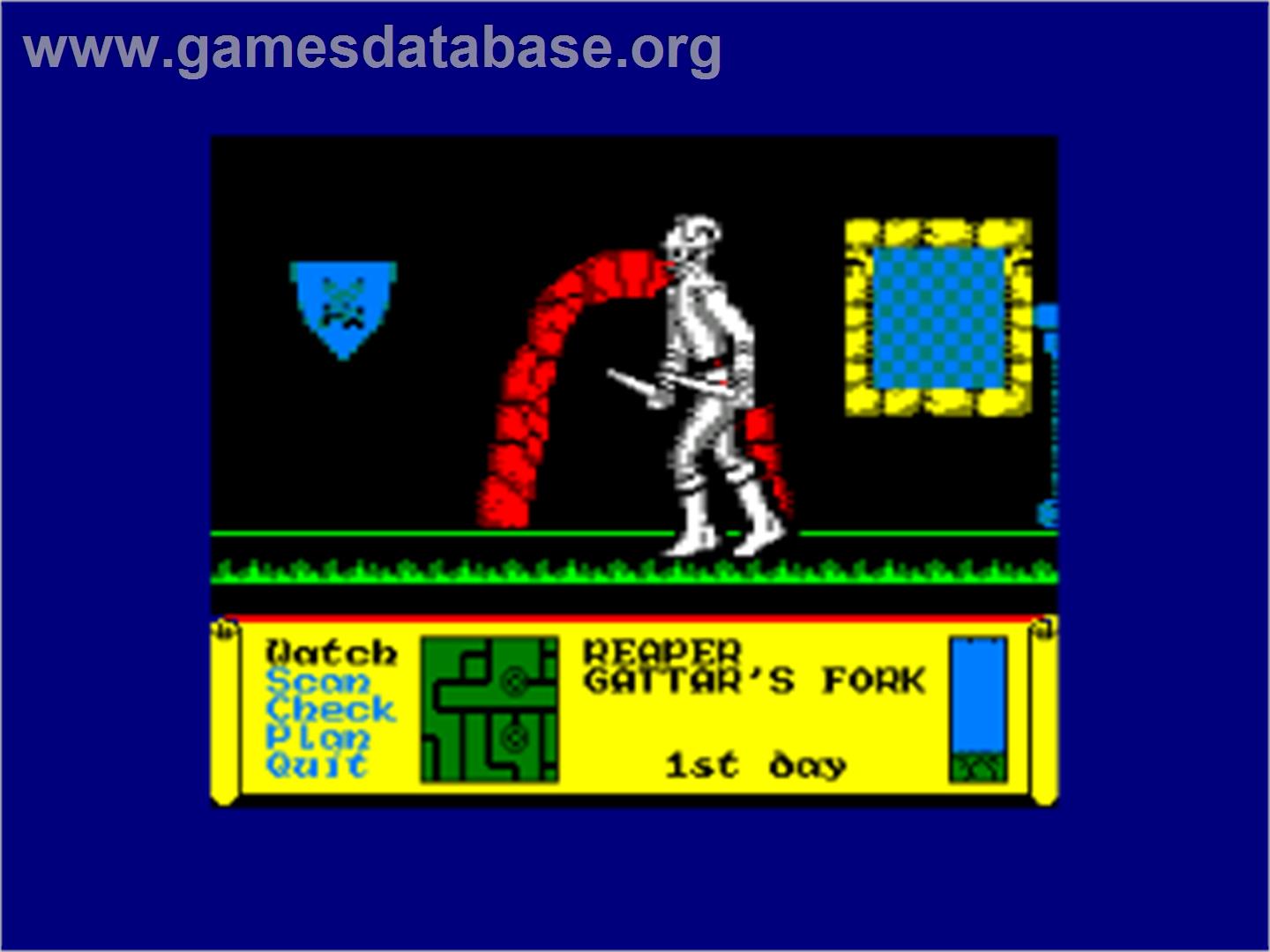 Dark Sceptre - Amstrad CPC - Artwork - In Game