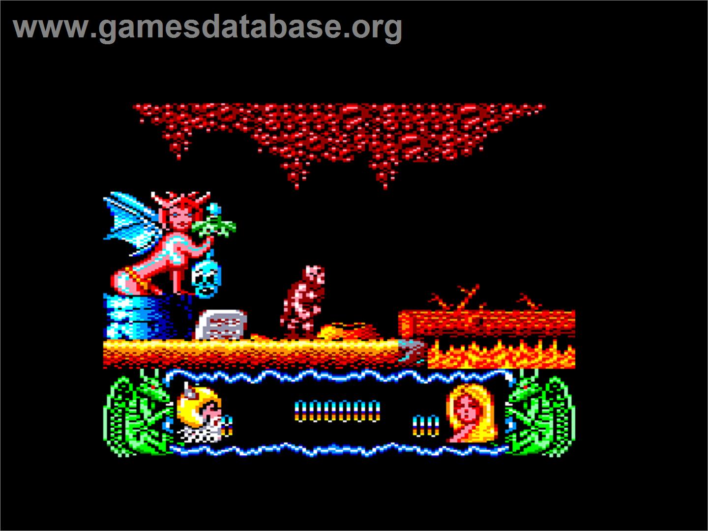 Deliverance - Stormlord 2 - Amstrad CPC - Artwork - In Game