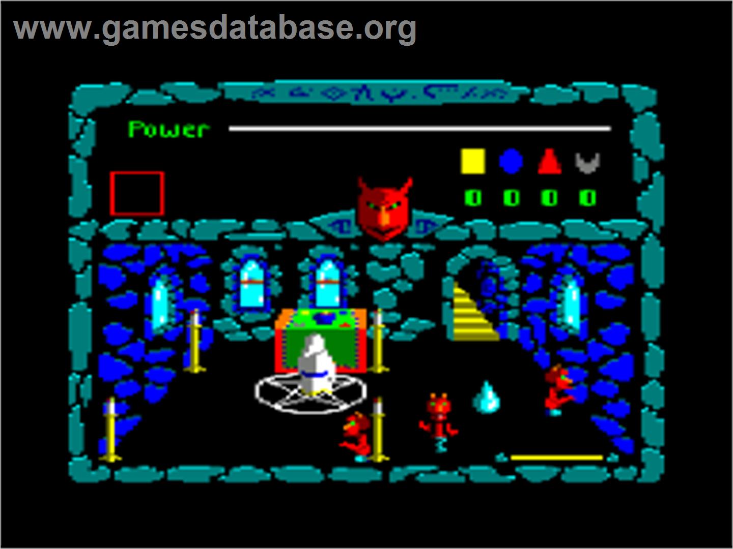 Demon's Revenge - Amstrad CPC - Artwork - In Game