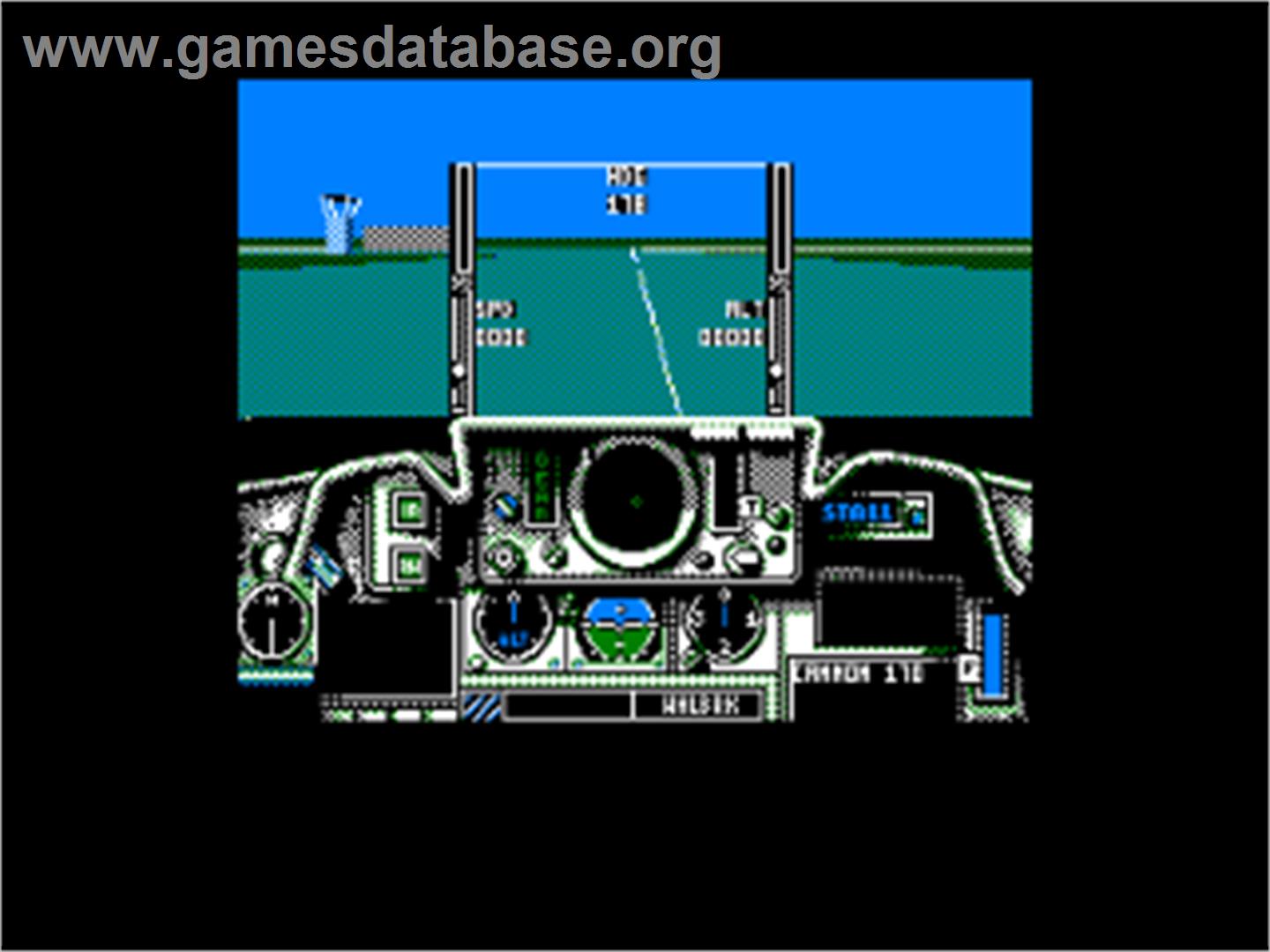 Dive Bomber - Amstrad CPC - Artwork - In Game