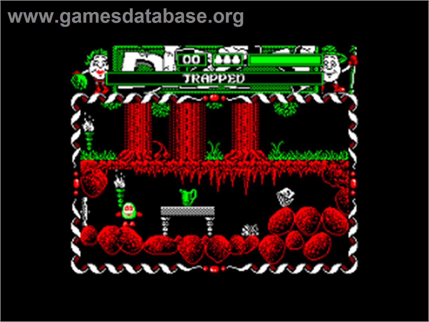 Dizzy: Prince of the Yolkfolk - Amstrad CPC - Artwork - In Game