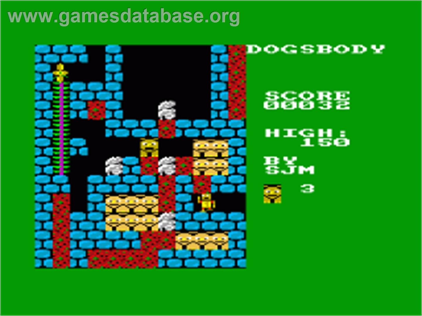 Dogsbody To The Rescue - Amstrad CPC - Artwork - In Game