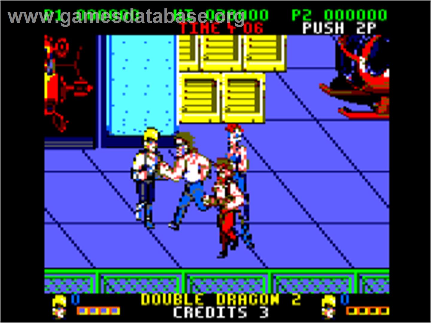 Double Dragon 2 - The Revenge - Amstrad CPC - Artwork - In Game