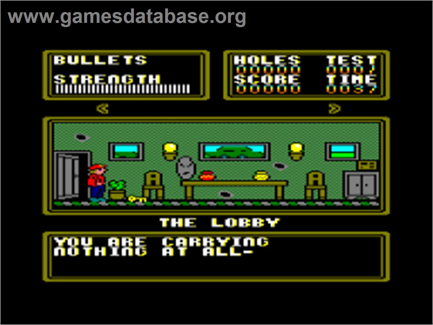 Dr. Scrime's Spook School - Amstrad CPC - Artwork - In Game