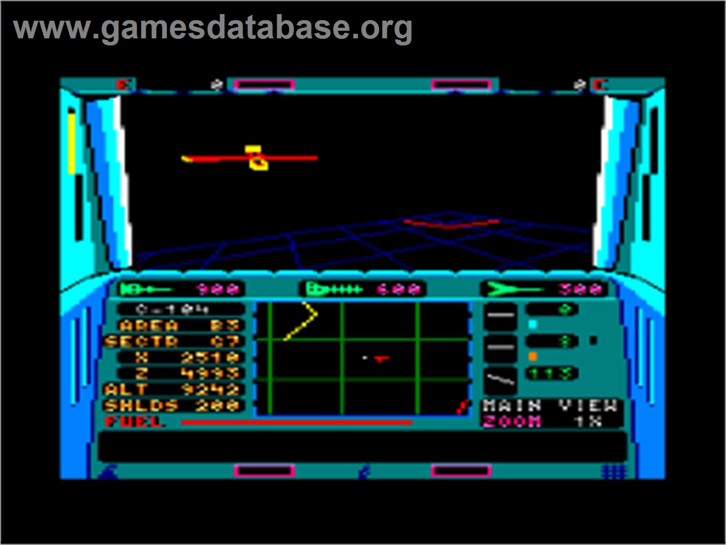 Echelon - Amstrad CPC - Artwork - In Game