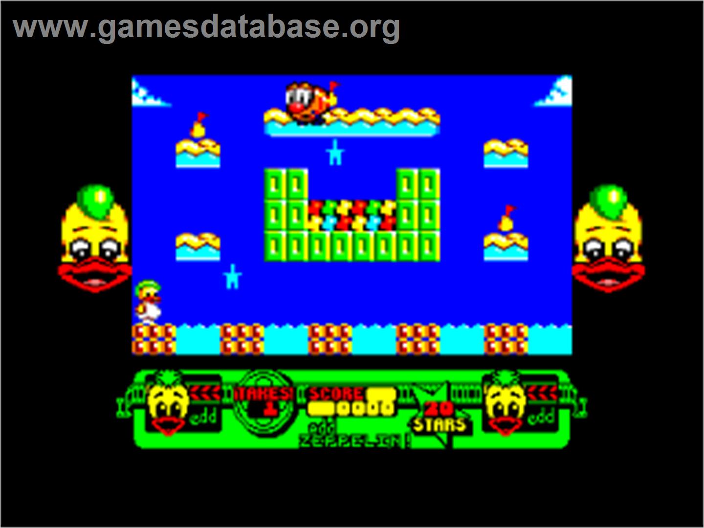 Edd the Duck - Amstrad CPC - Artwork - In Game