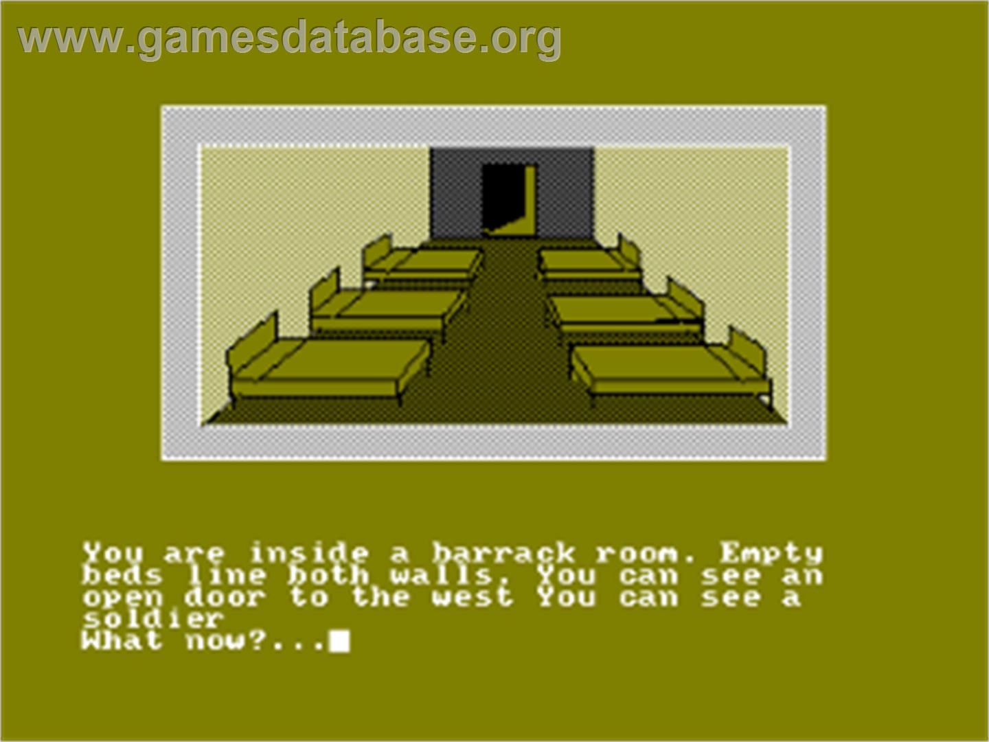 Escape From Khoshima - Amstrad CPC - Artwork - In Game