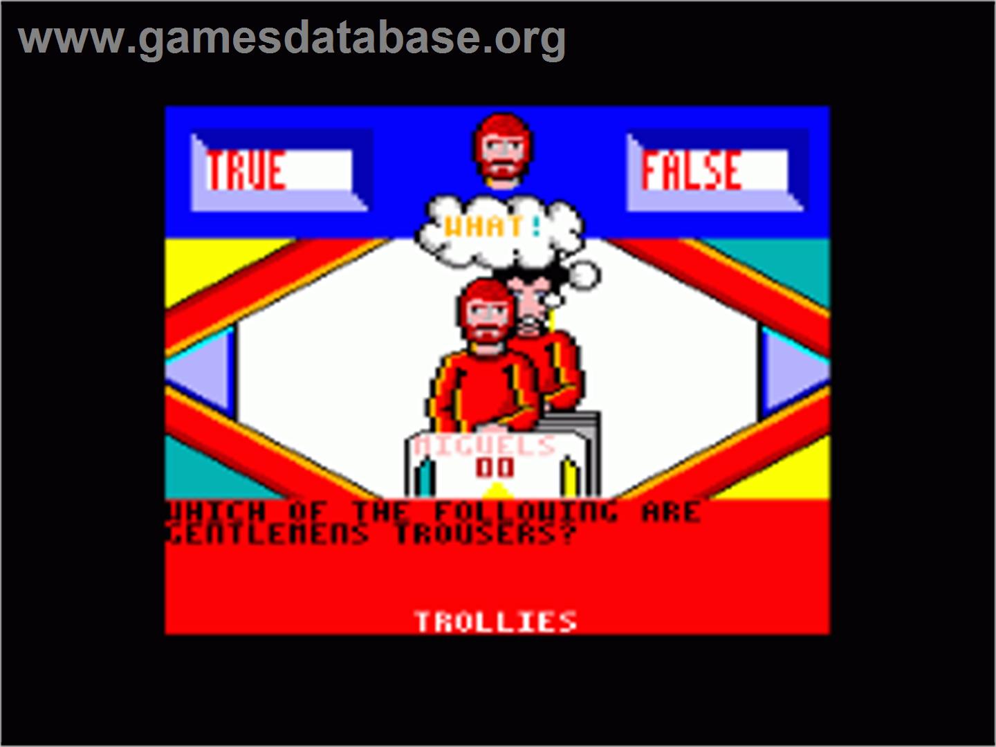 Every Second Counts - Amstrad CPC - Artwork - In Game