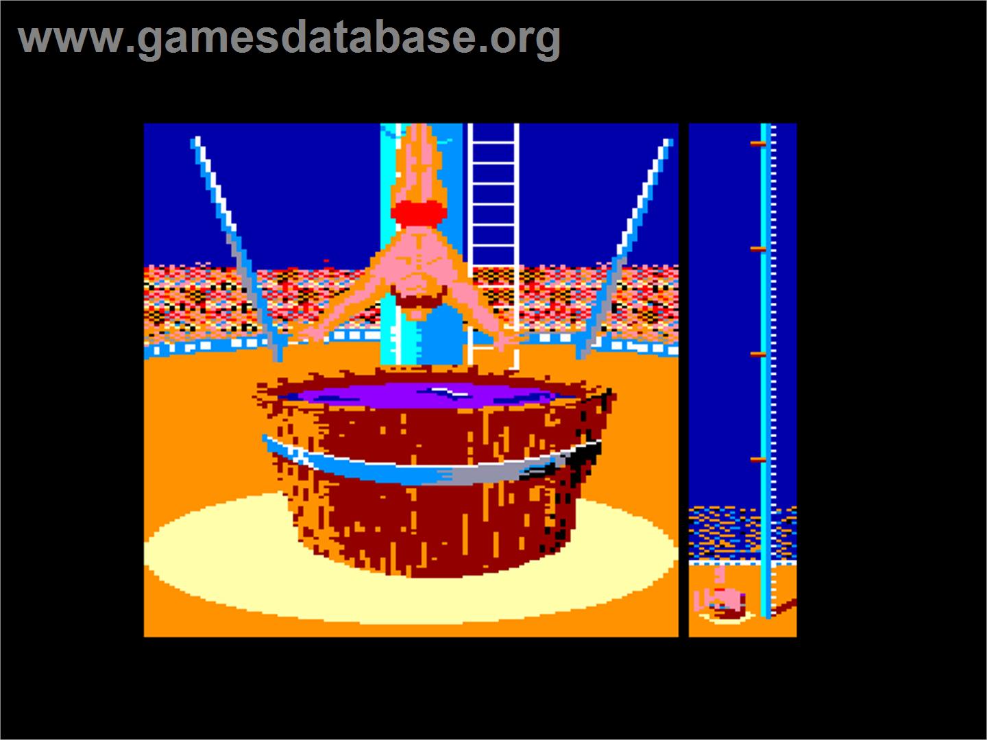 Fiendish Freddy's Big Top O' Fun - Amstrad CPC - Artwork - In Game