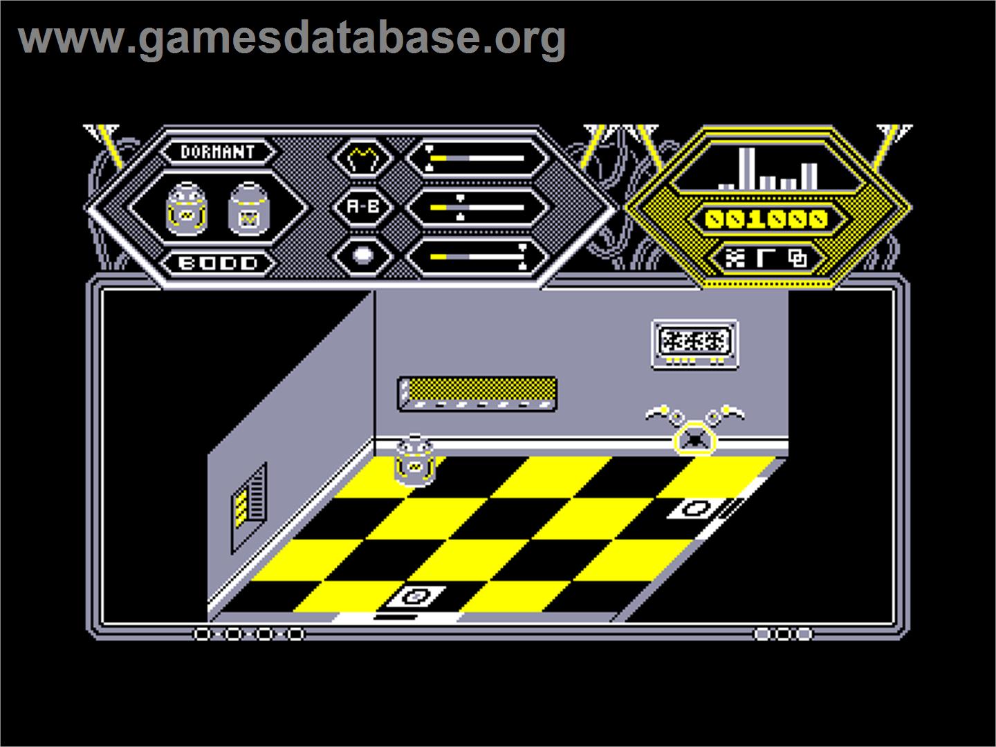 Fifth Quadrant - Amstrad CPC - Artwork - In Game