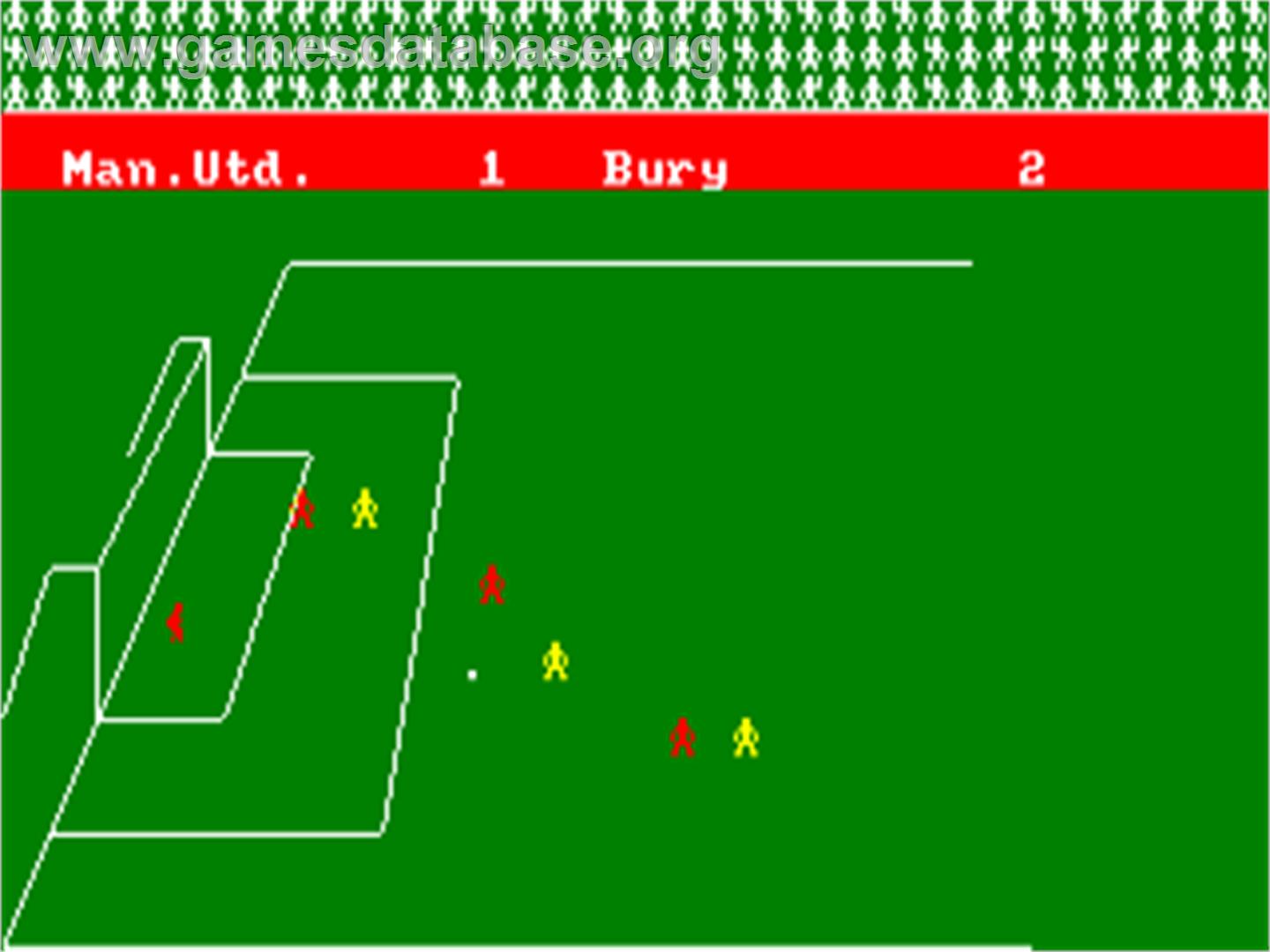 Football Manager - Amstrad CPC - Artwork - In Game