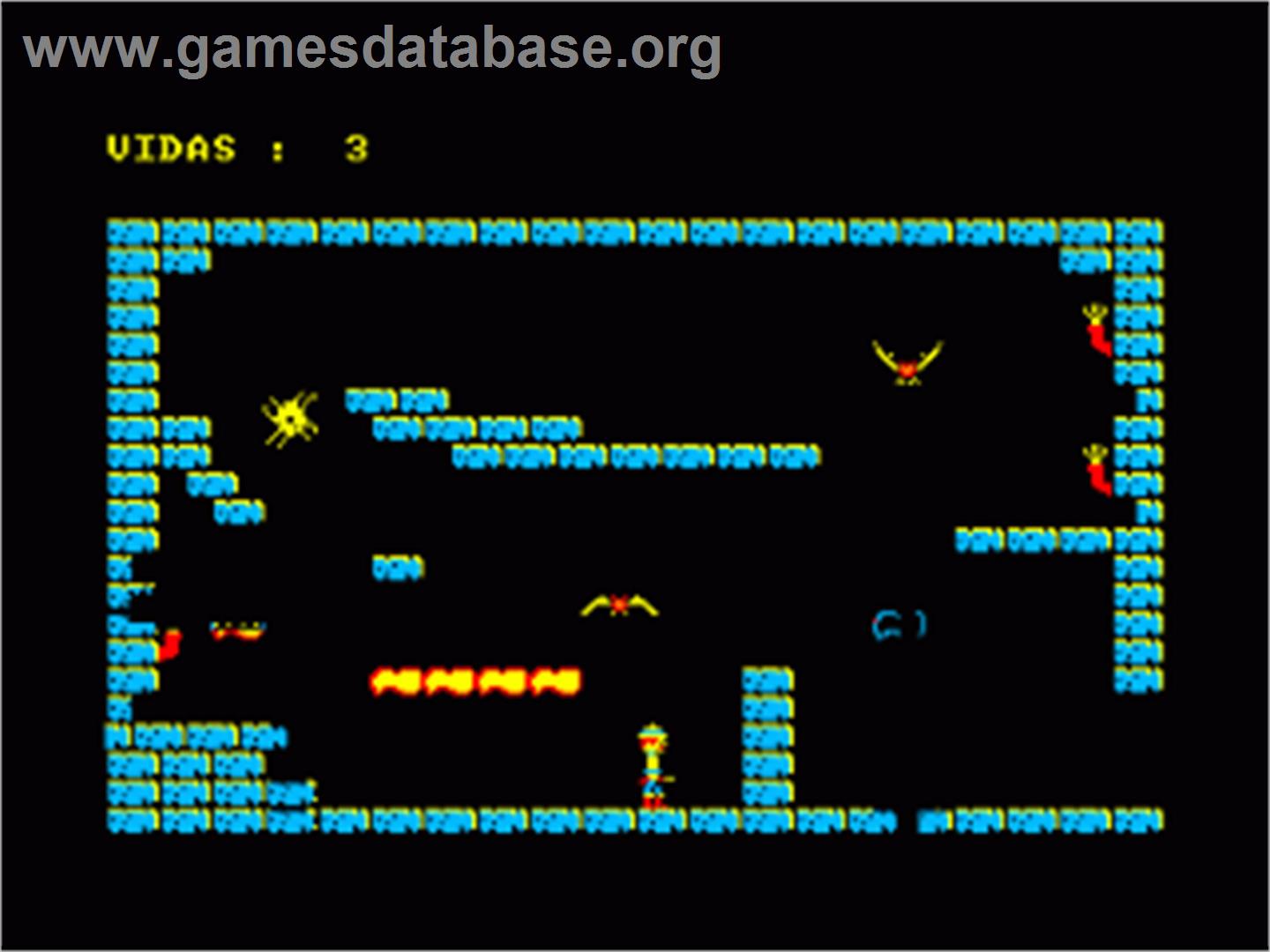 Foso, El - Amstrad CPC - Artwork - In Game