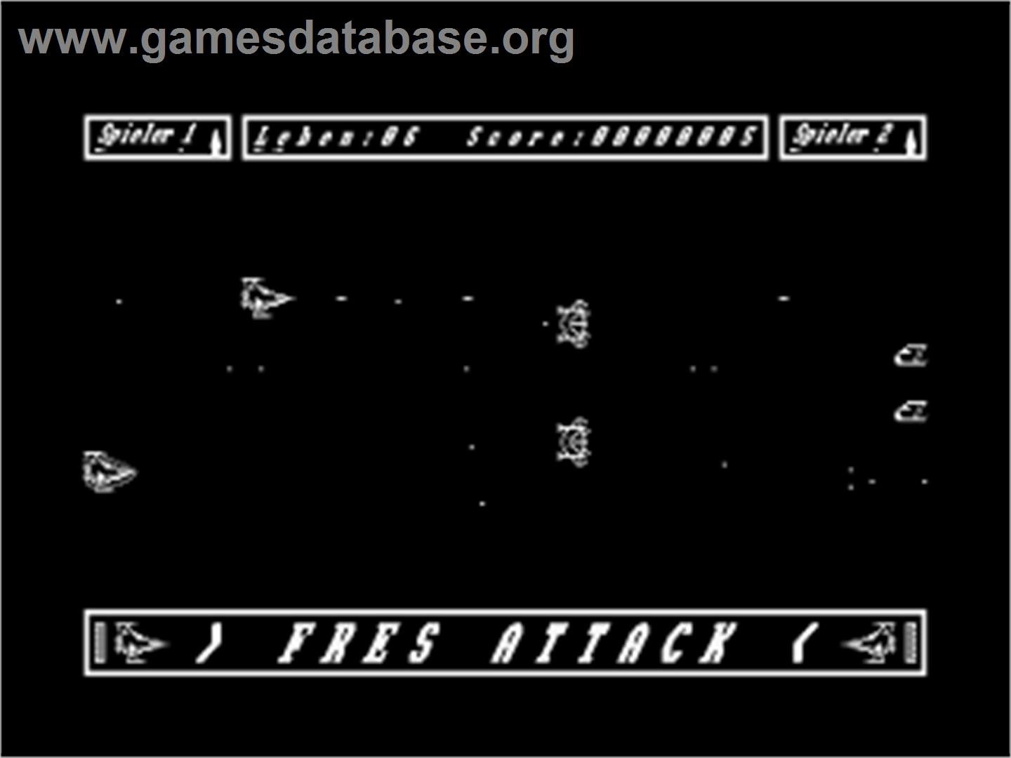 Fres Attack - Amstrad CPC - Artwork - In Game