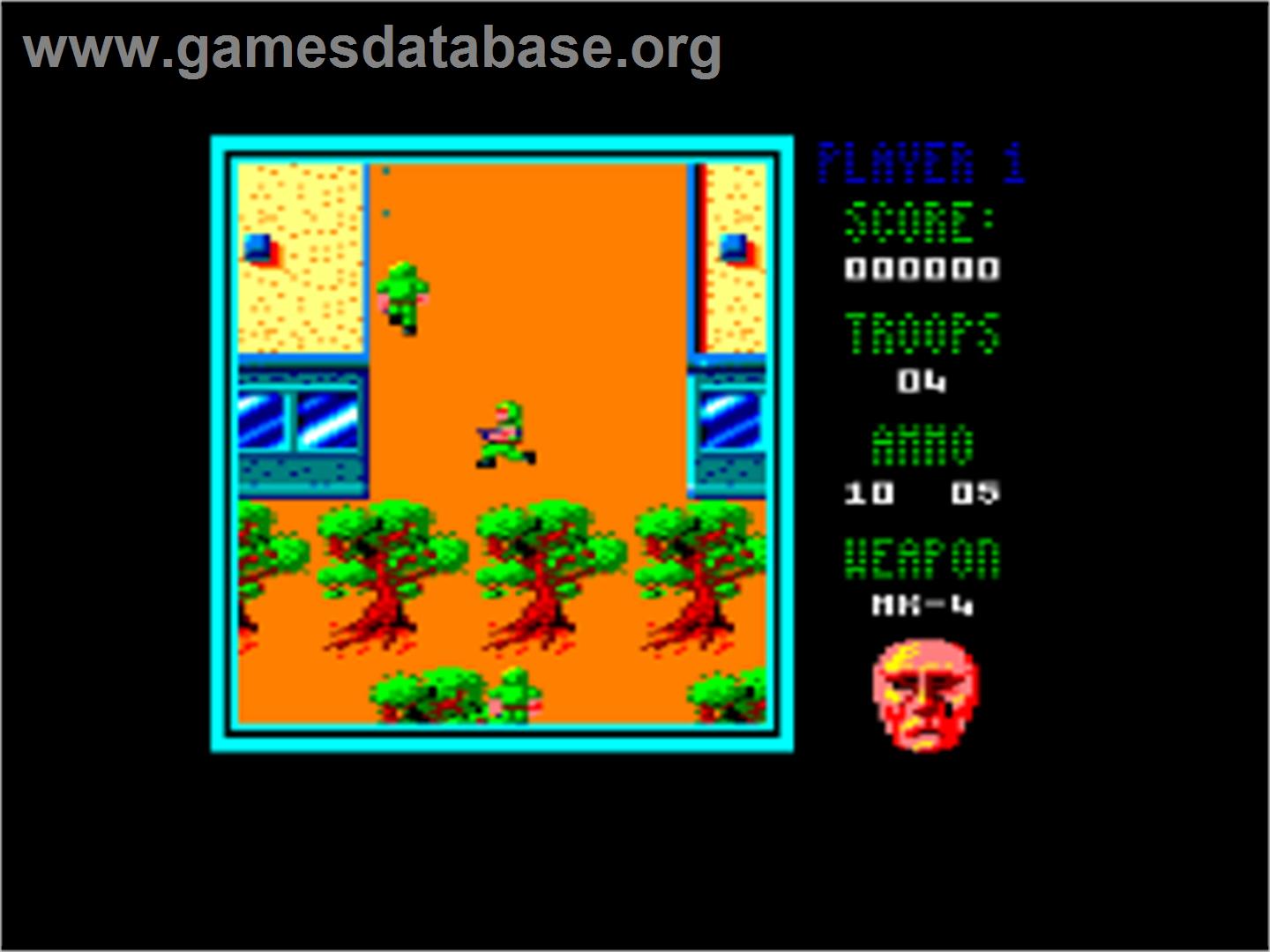 Frontline - Amstrad CPC - Artwork - In Game