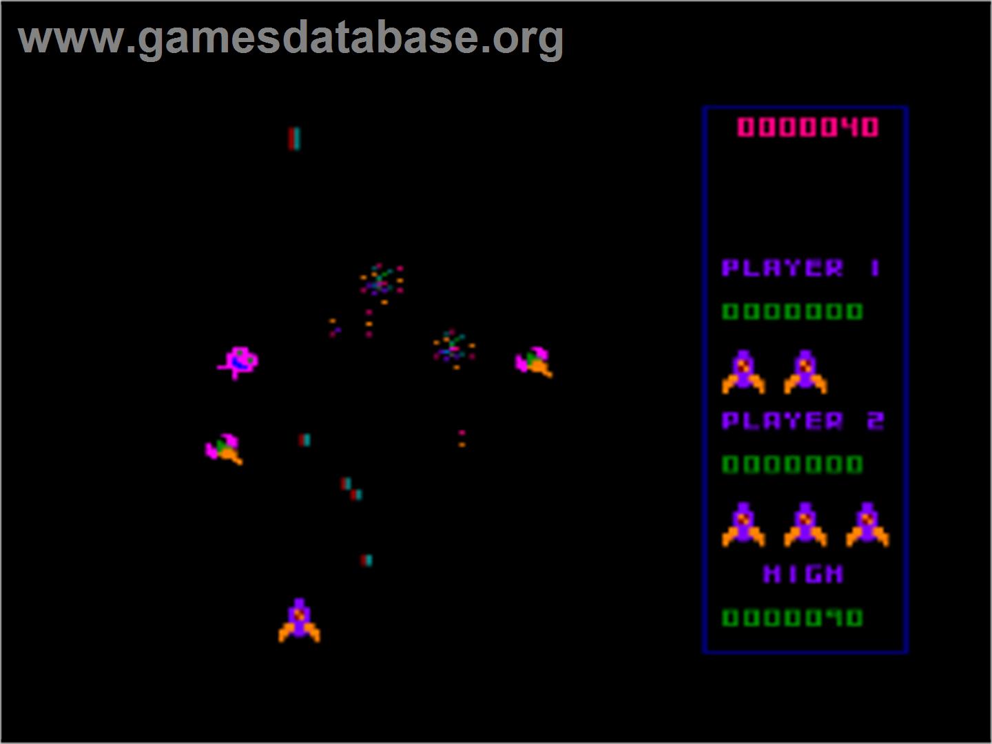 Galactic Plague - Amstrad CPC - Artwork - In Game