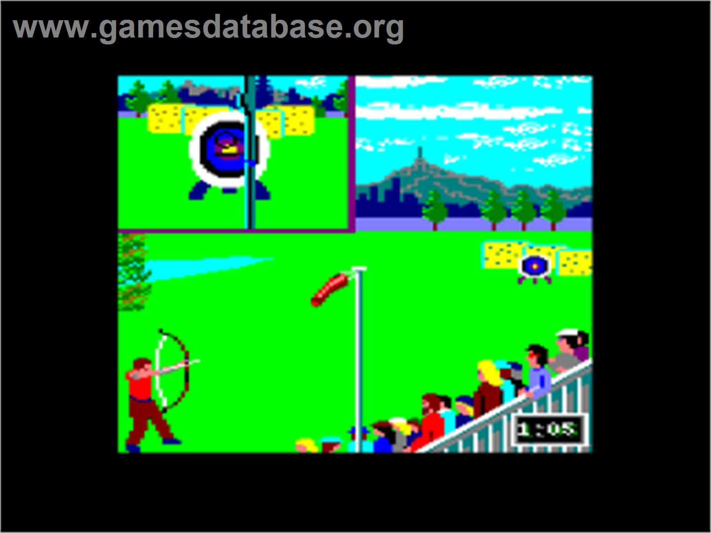Games, The - Summer Edition - Amstrad CPC - Artwork - In Game