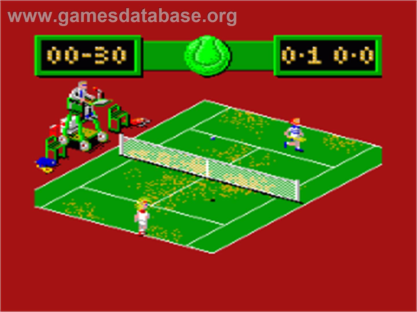 Grand Prix Tennis - Amstrad CPC - Artwork - In Game
