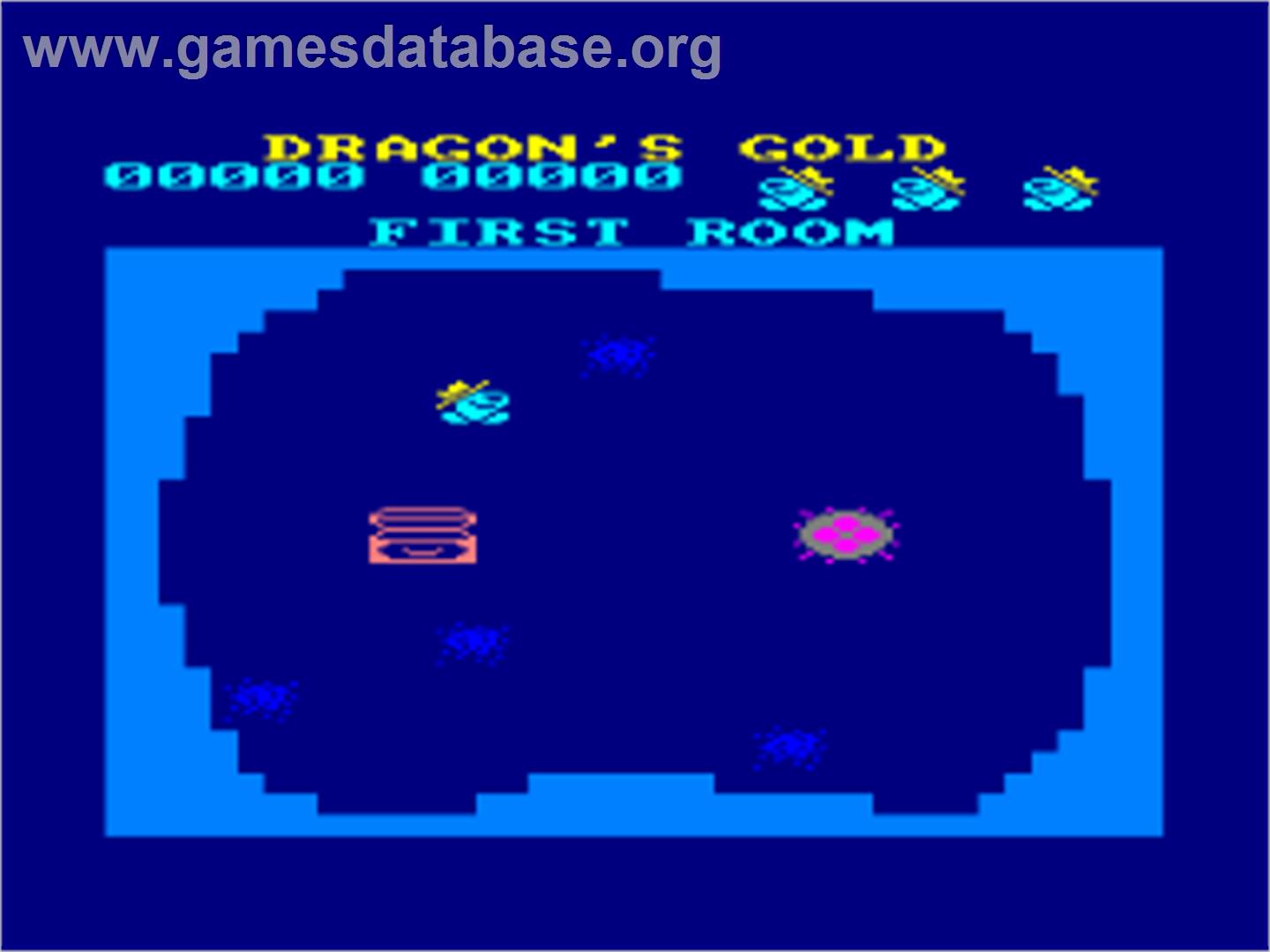 Granny's Garden - Amstrad CPC - Artwork - In Game