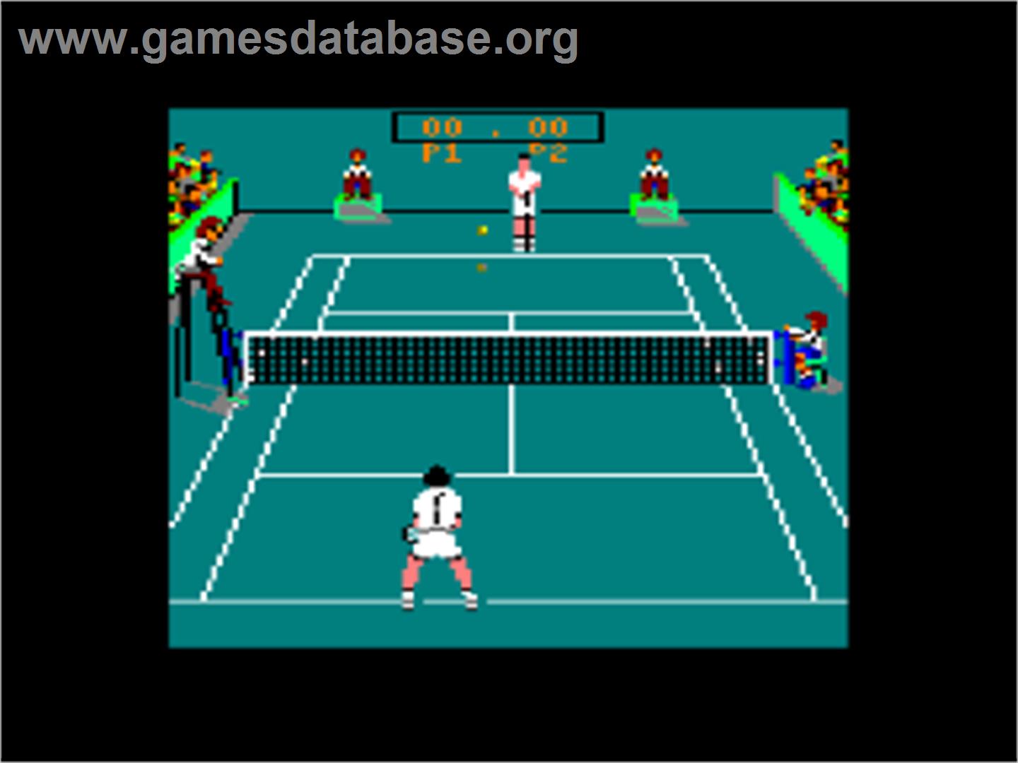Great Courts - Amstrad CPC - Artwork - In Game