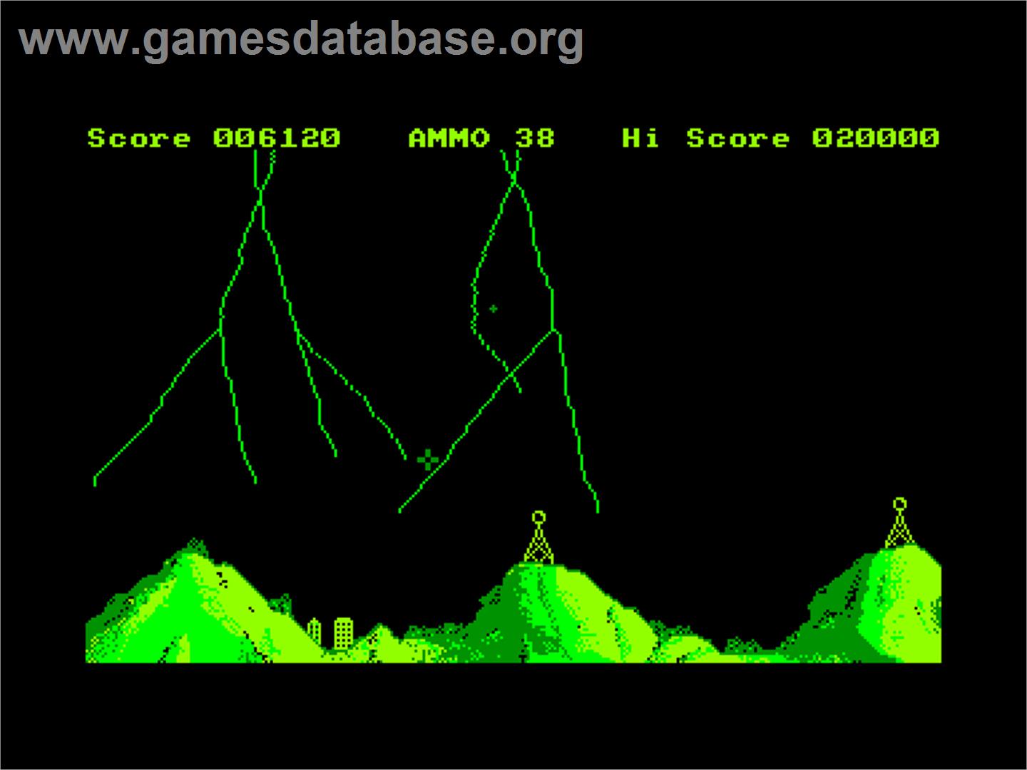 Green Planet - Amstrad CPC - Artwork - In Game
