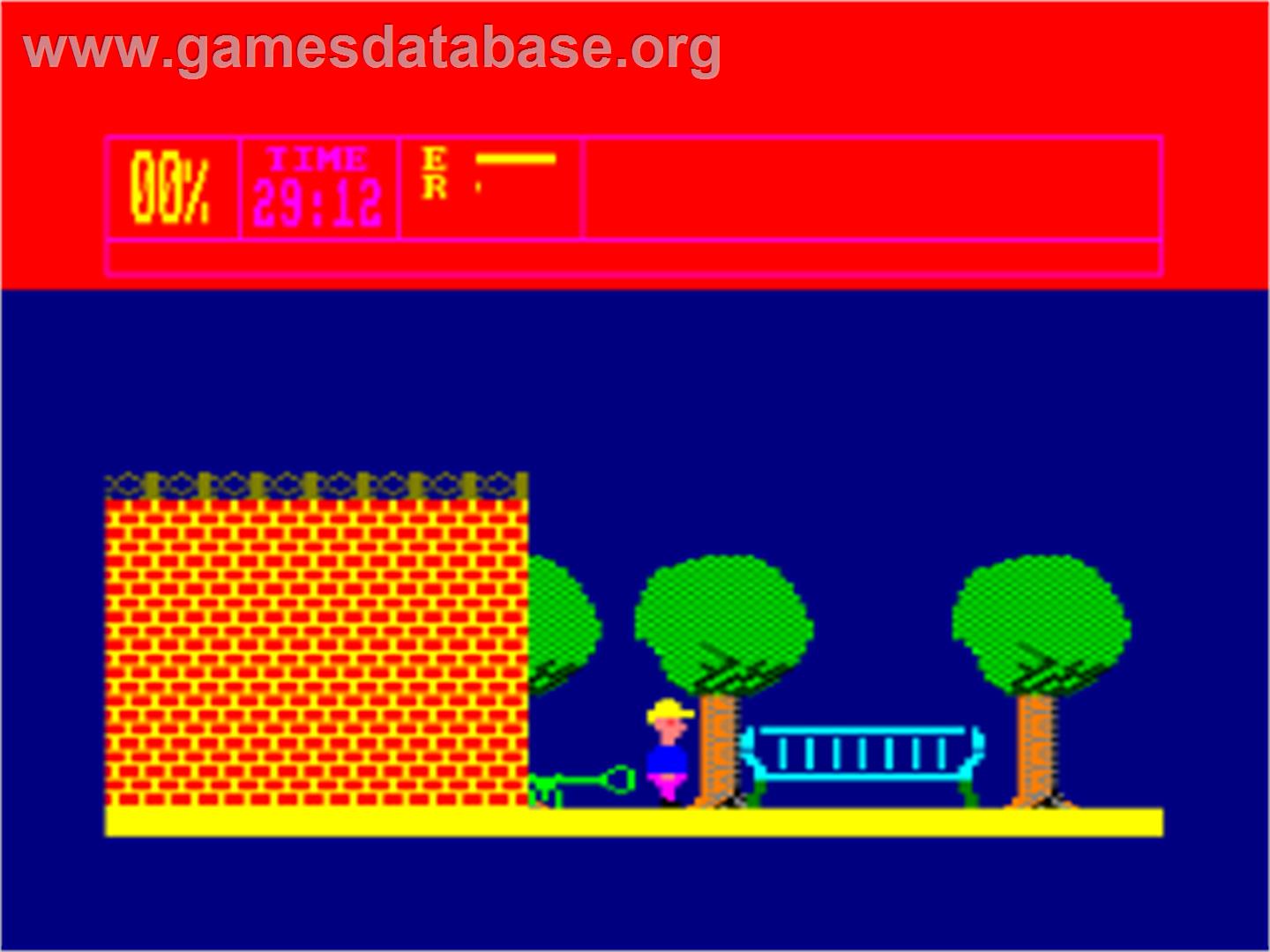Ground Zero - Amstrad CPC - Artwork - In Game