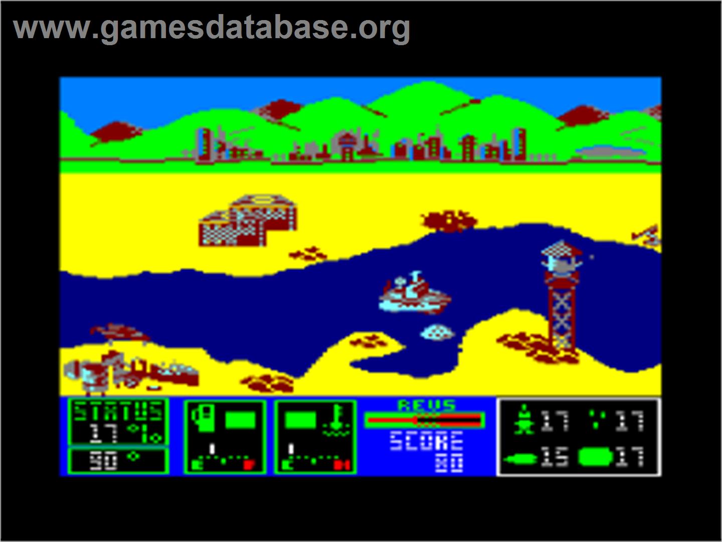 Gunboat - Amstrad CPC - Artwork - In Game