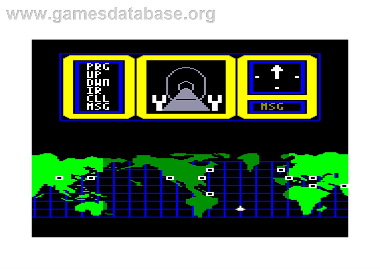 Hacker 2: The Doomsday Papers - Amstrad CPC - Artwork - In Game
