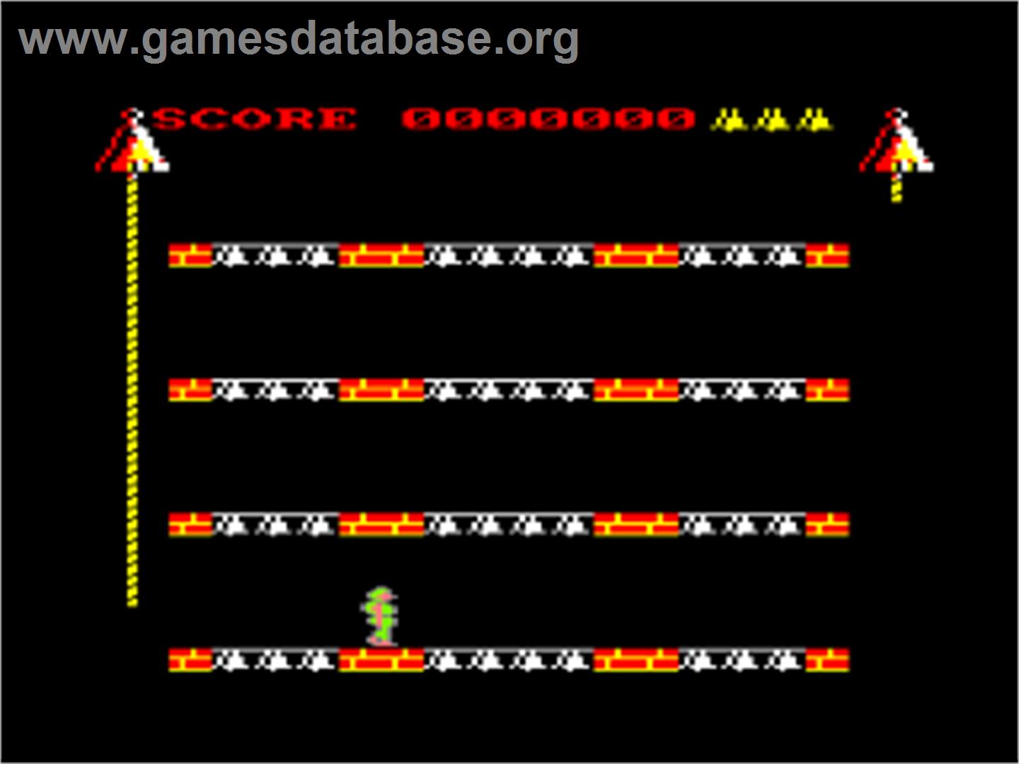 Hunchback 2 - Quasimodo's Revenge - Amstrad CPC - Artwork - In Game
