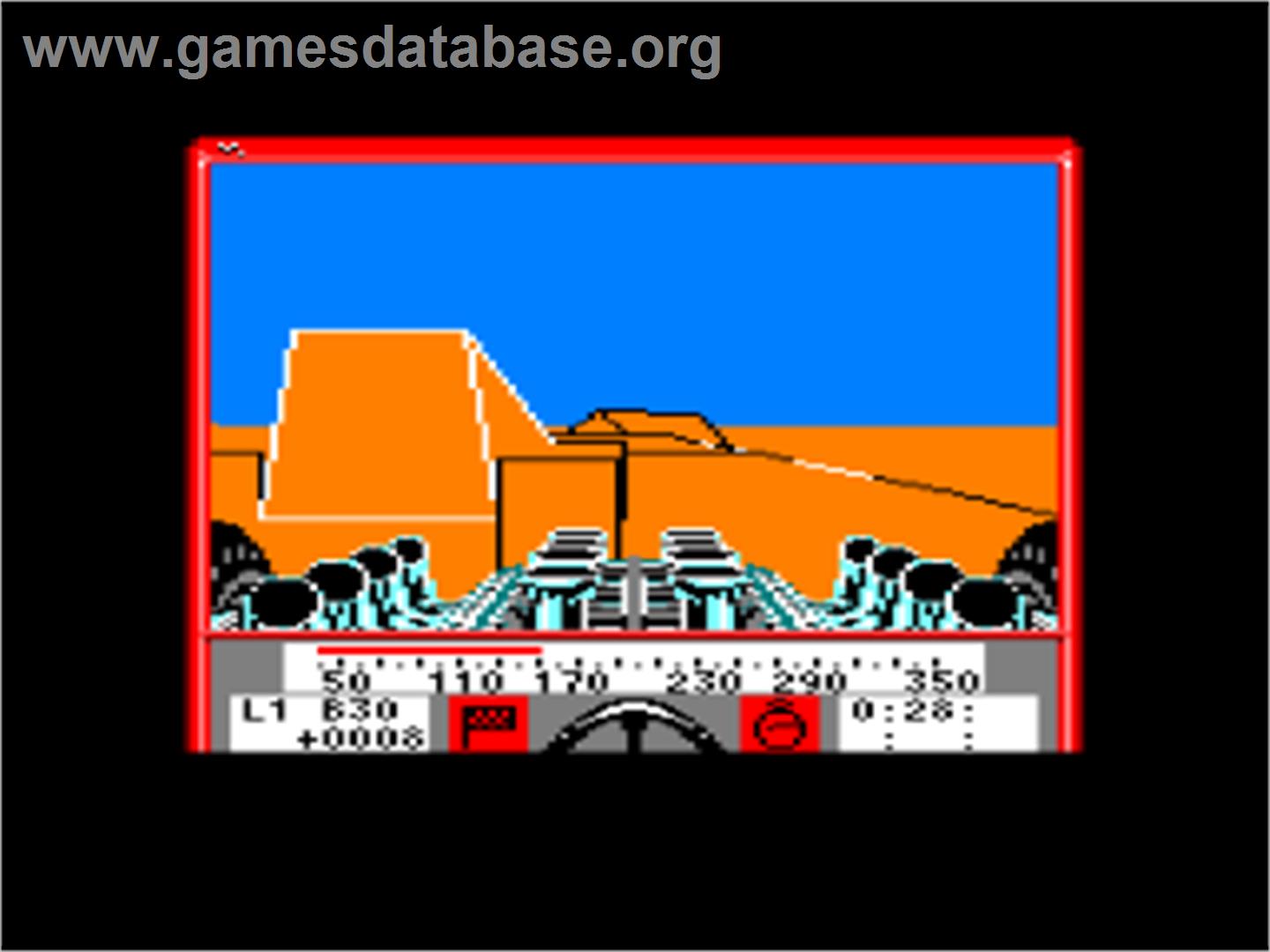 Hunt for Red October - Amstrad CPC - Artwork - In Game