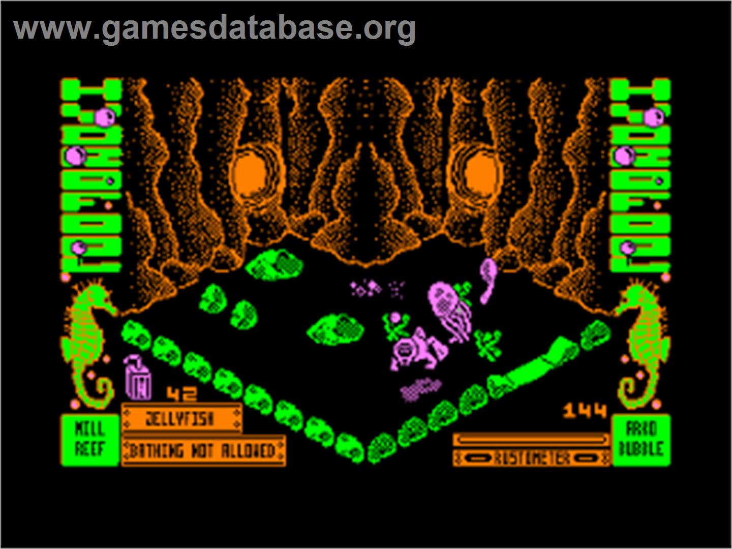 Hydrofool - Amstrad CPC - Artwork - In Game