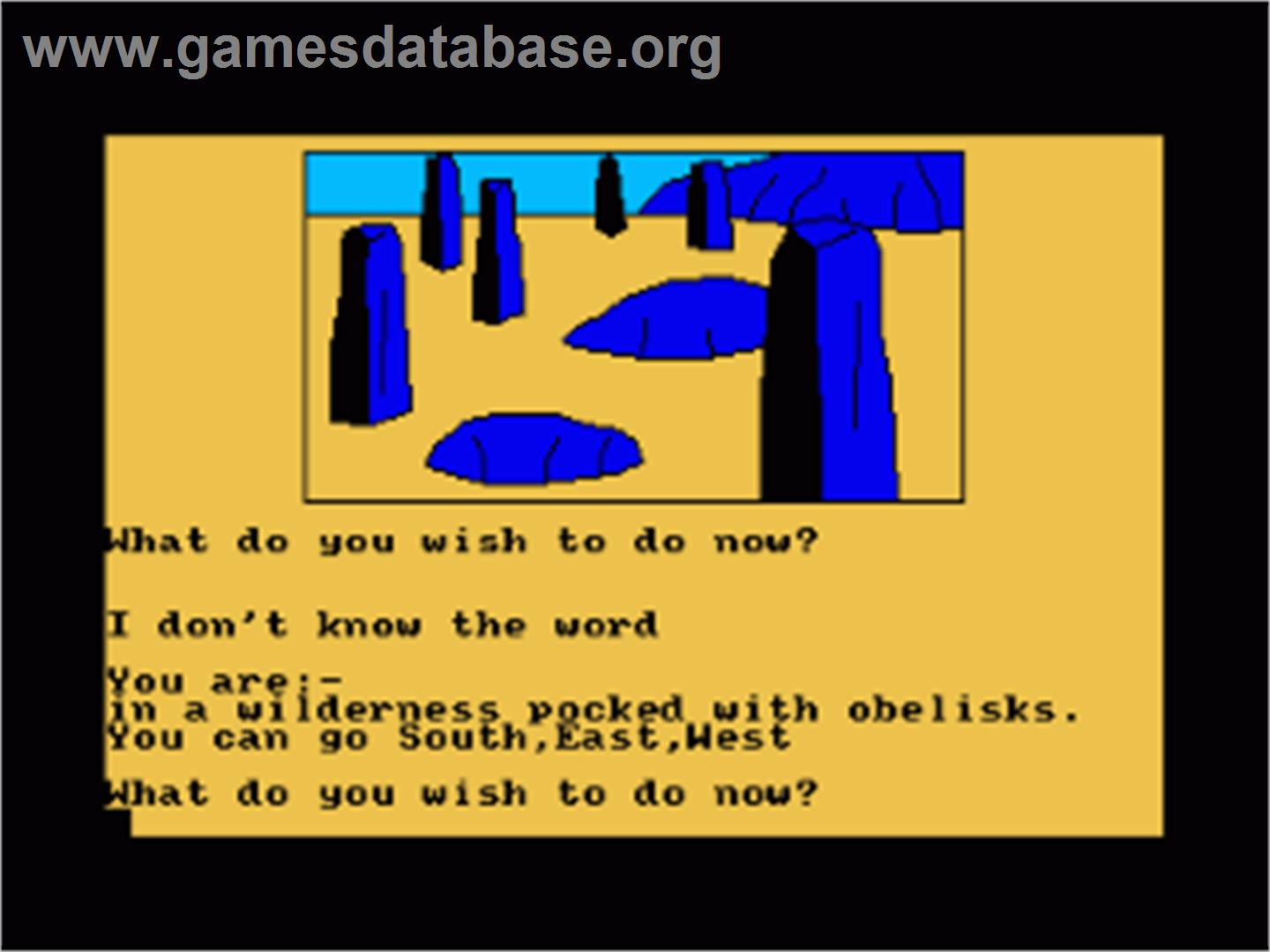 Ice Guardian, The - Amstrad CPC - Artwork - In Game
