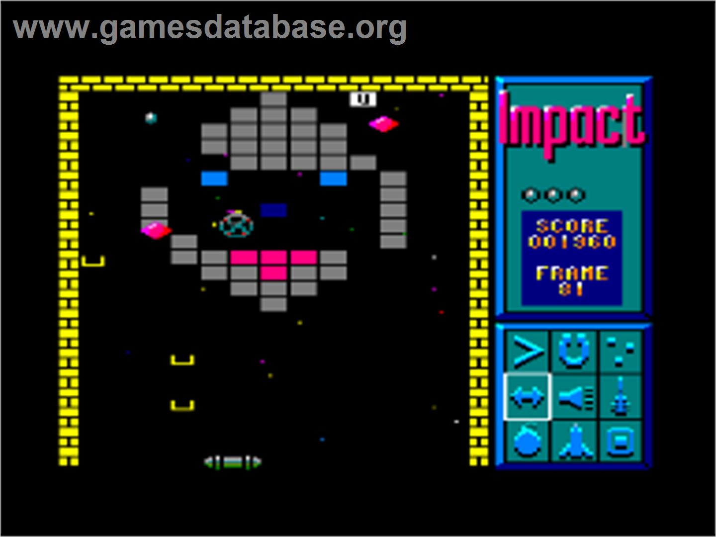 Impact - Amstrad CPC - Artwork - In Game