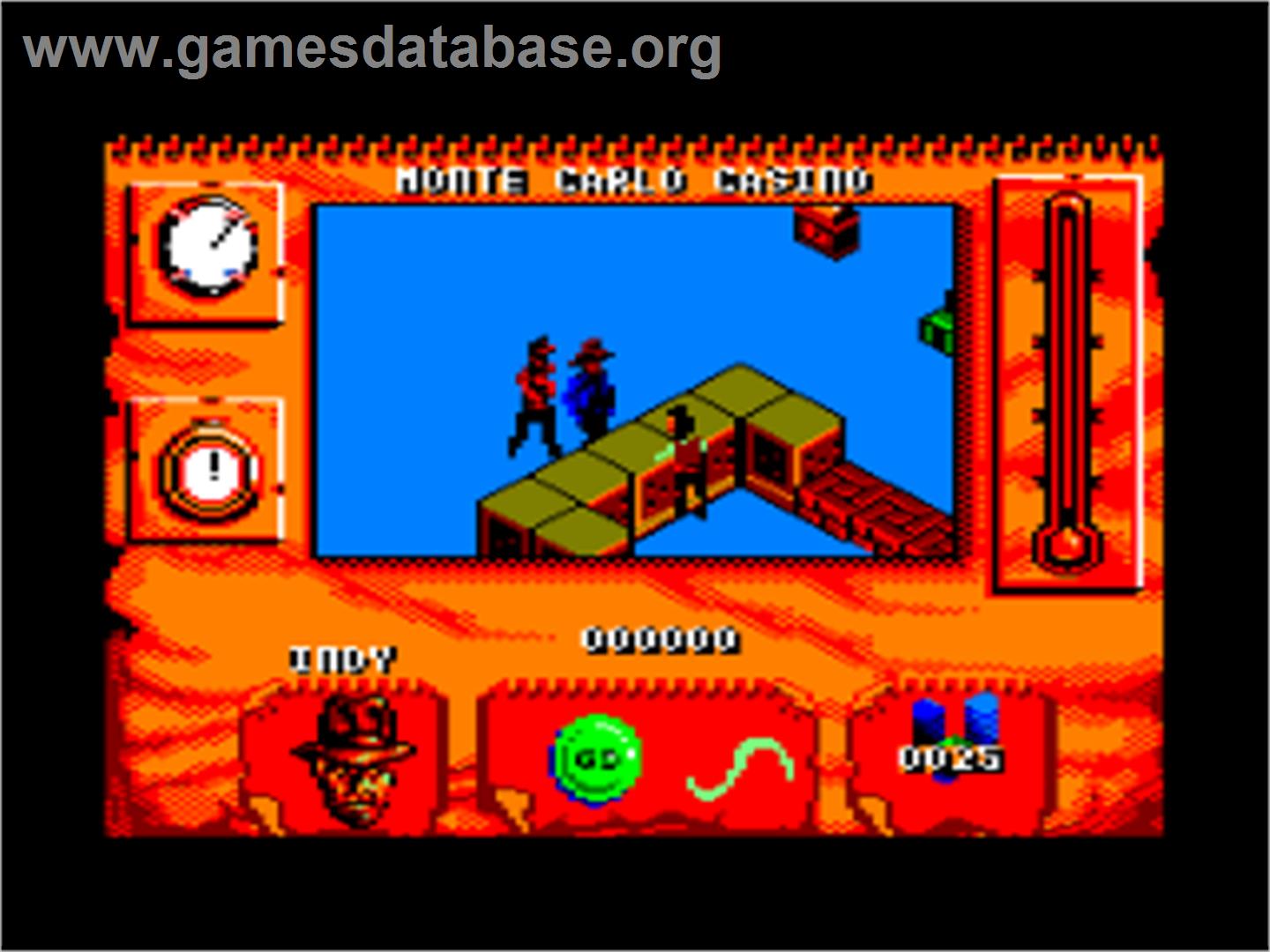 Indiana Jones and the Fate of Atlantis - The Action Game - Amstrad CPC - Artwork - In Game