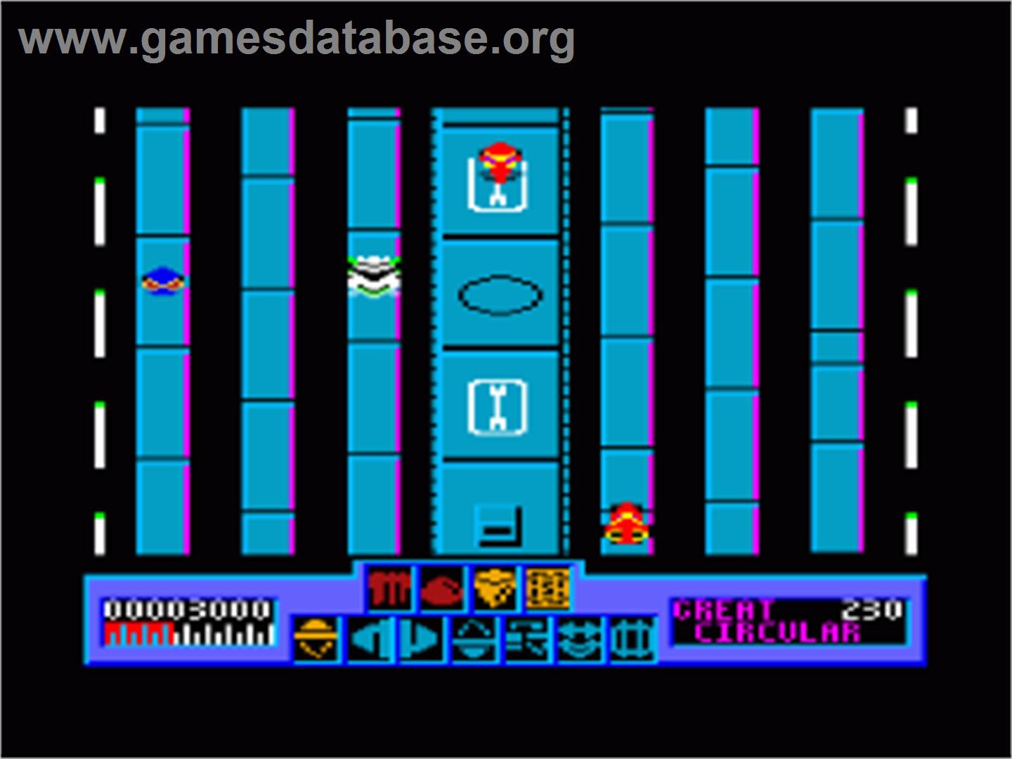 Infodroid - Amstrad CPC - Artwork - In Game