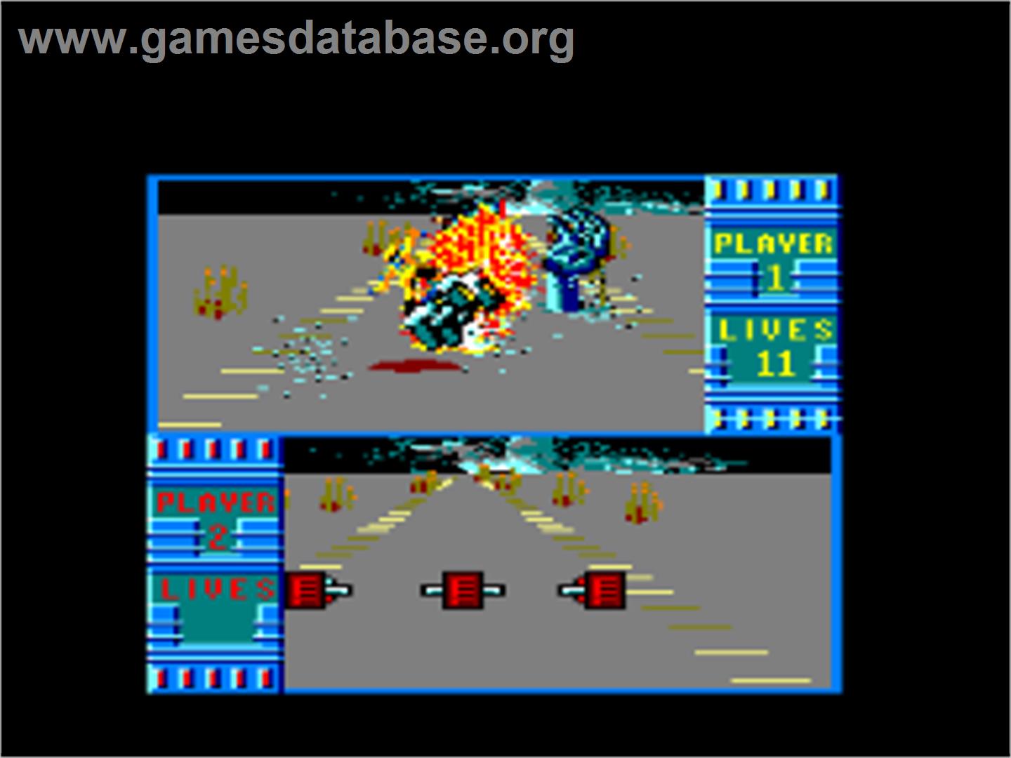 Iron Trackers - Amstrad CPC - Artwork - In Game