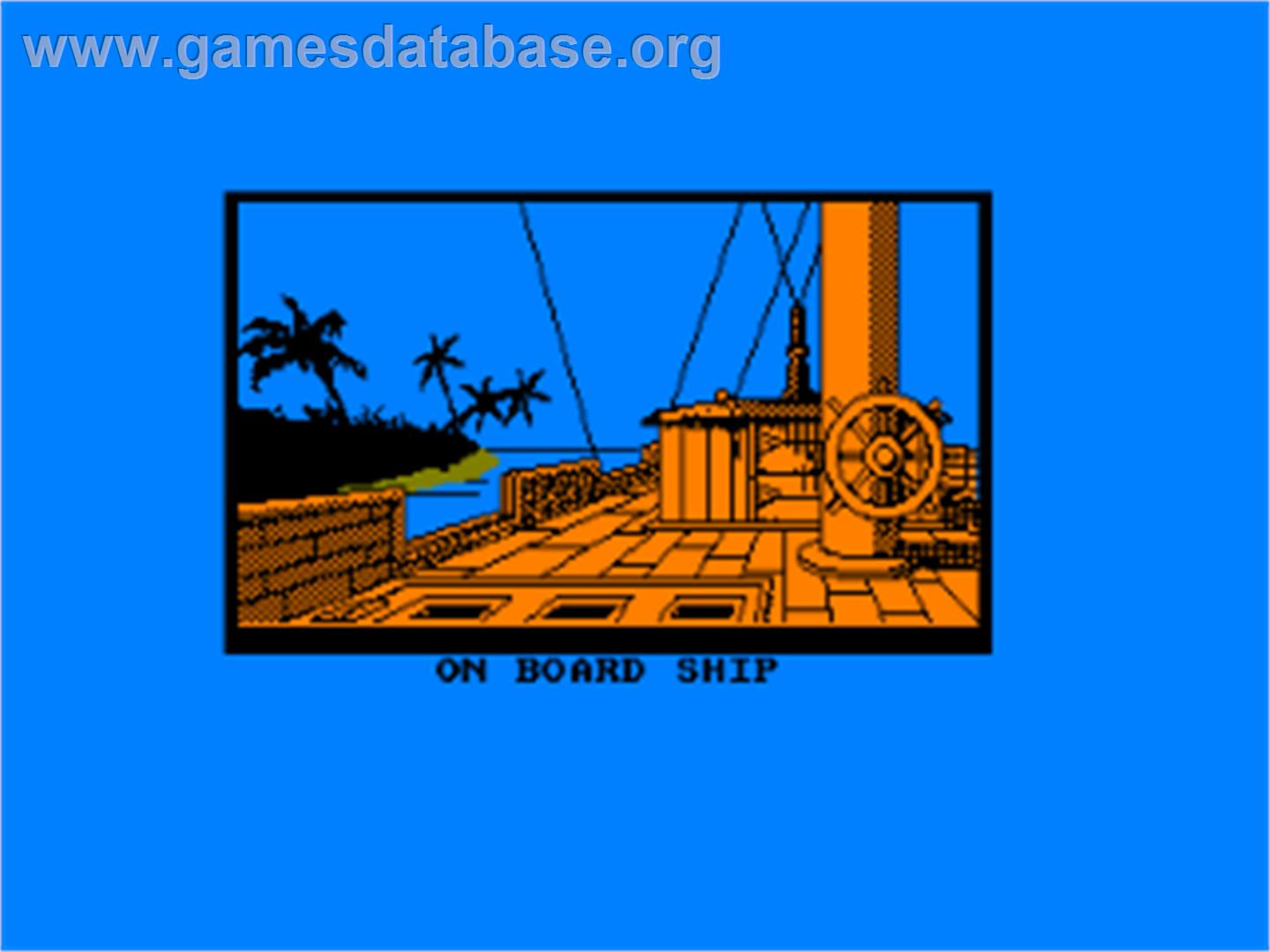 Jewels Of Babylon - Amstrad CPC - Artwork - In Game