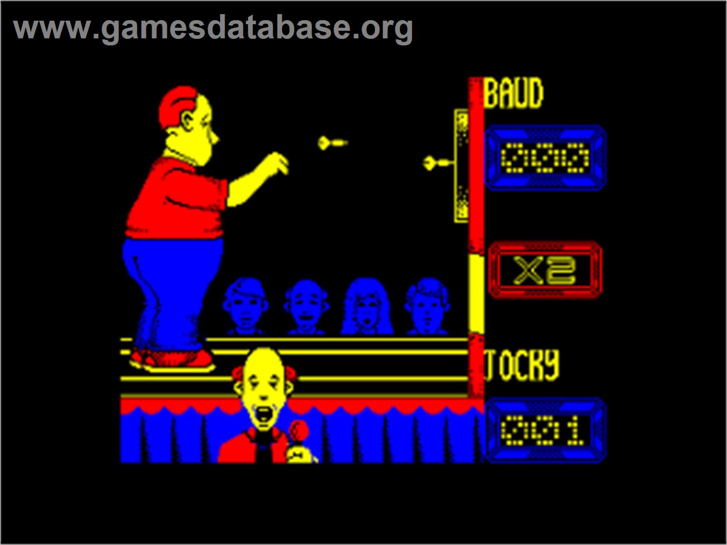 Jocky Wilson's Compendium of Darts - Amstrad CPC - Artwork - In Game
