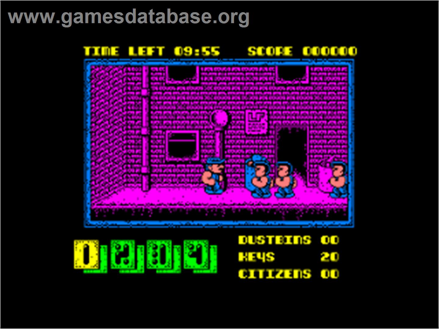 Joe Blade 2 - Amstrad CPC - Artwork - In Game