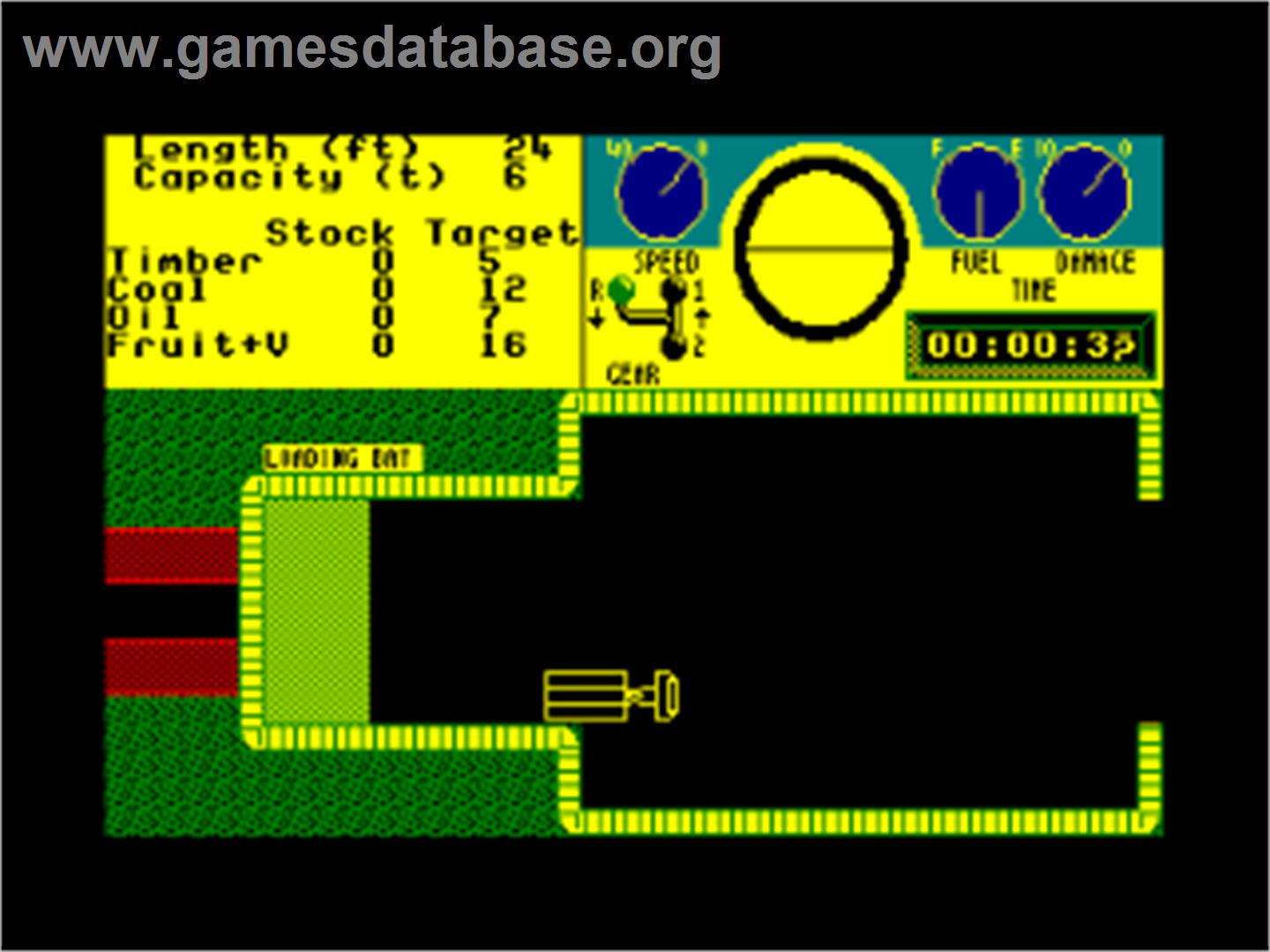 Juggernaut - Amstrad CPC - Artwork - In Game