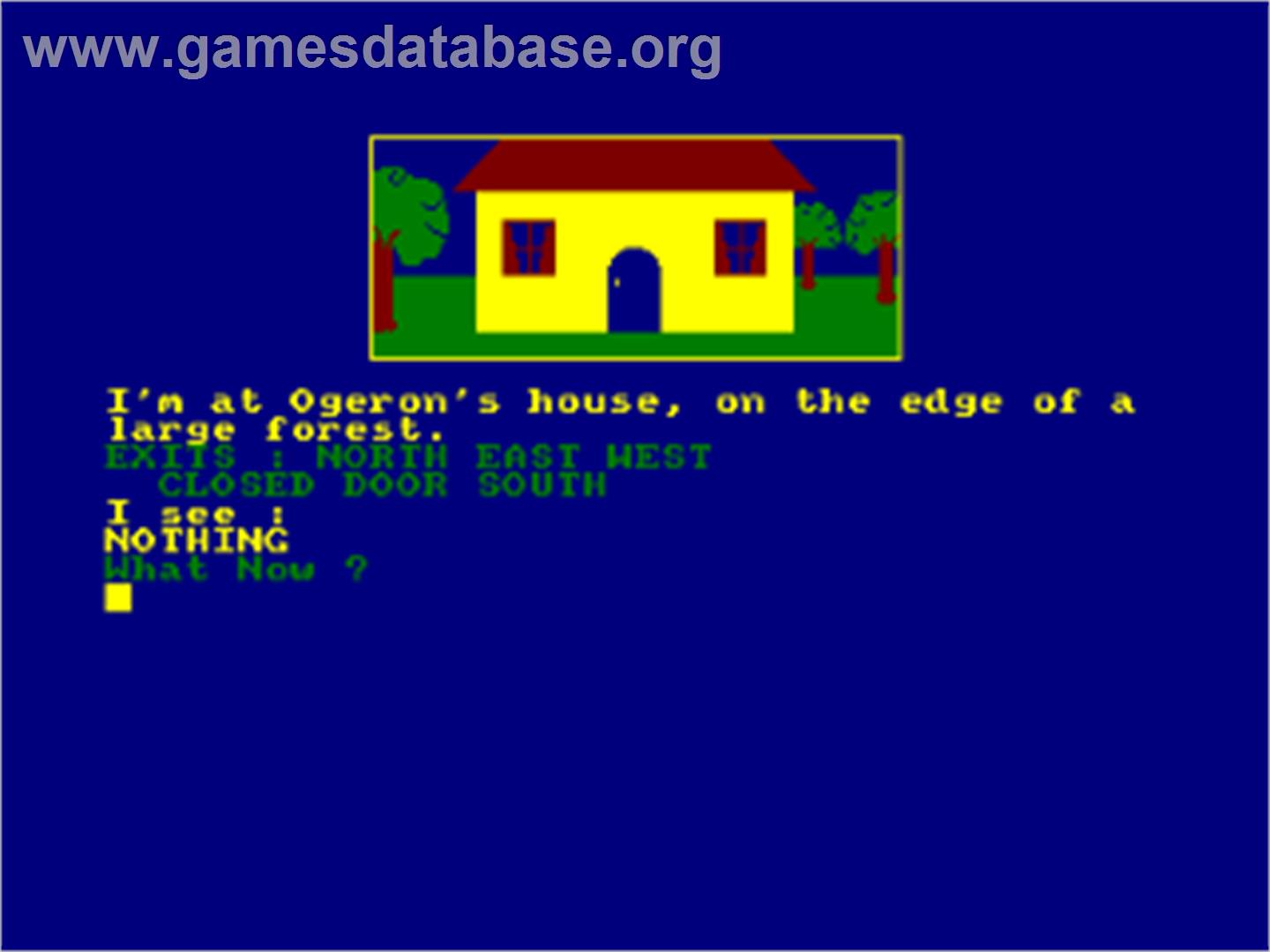 Kentilla - Amstrad CPC - Artwork - In Game