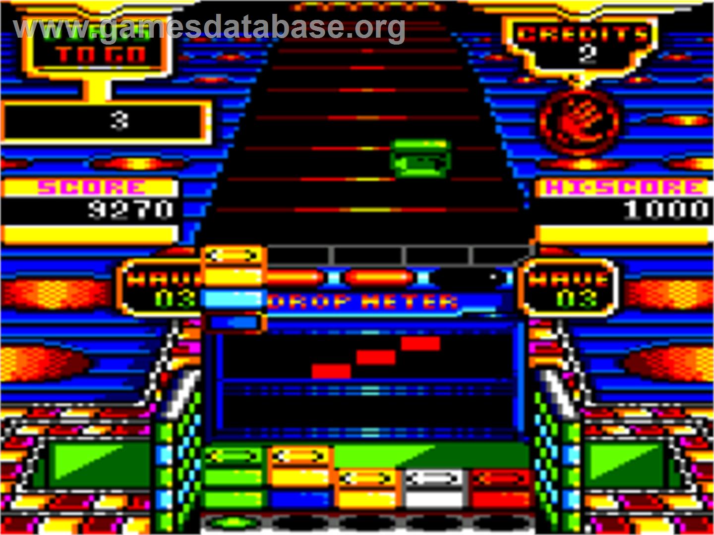 Klax - Amstrad CPC - Artwork - In Game
