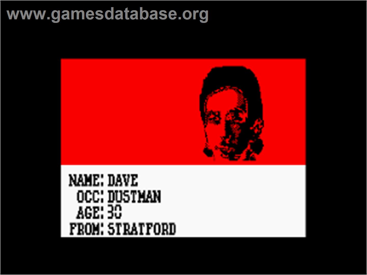 Krypton Factor, The - Amstrad CPC - Artwork - In Game