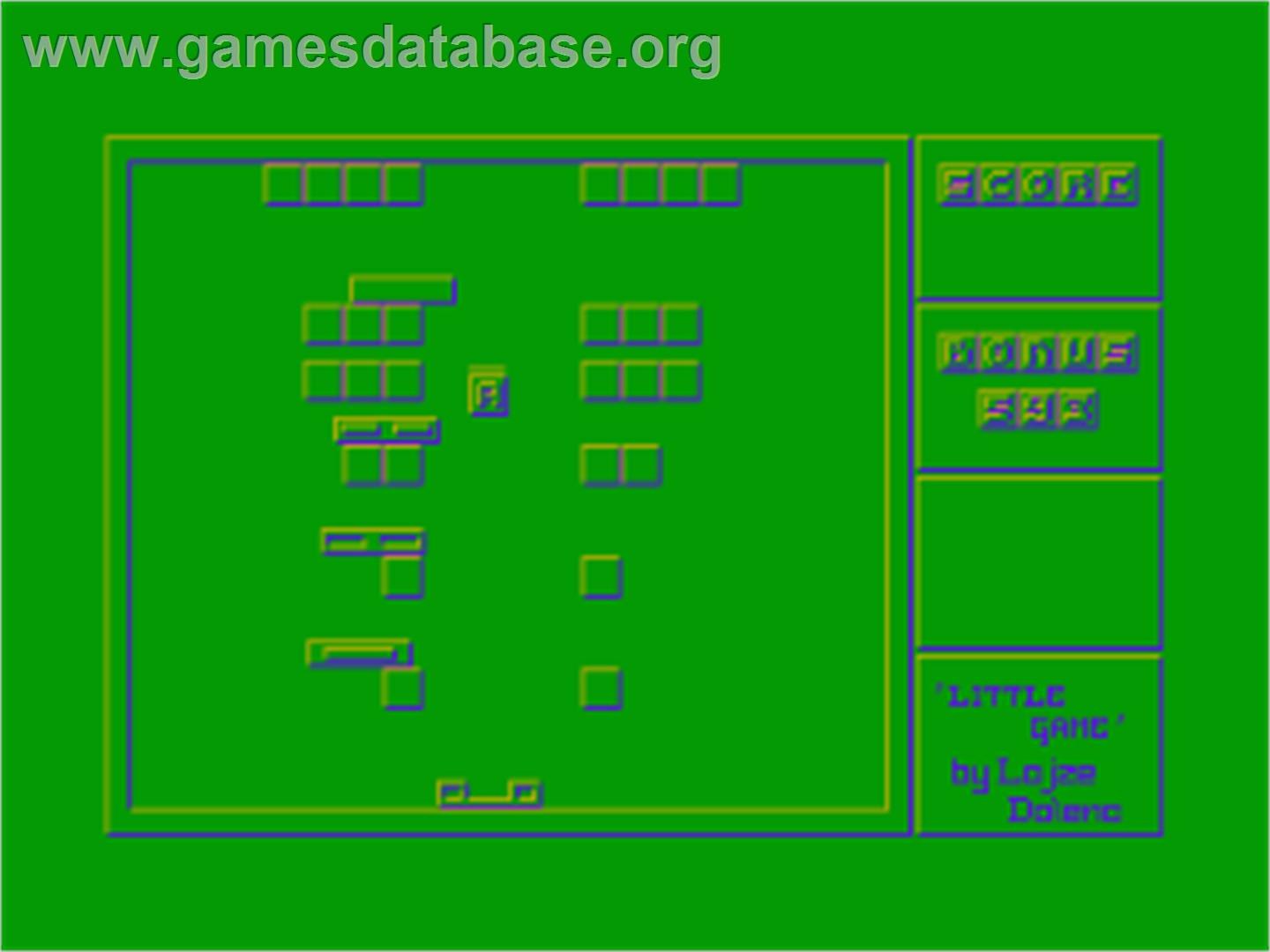 Little Game - Amstrad CPC - Artwork - In Game