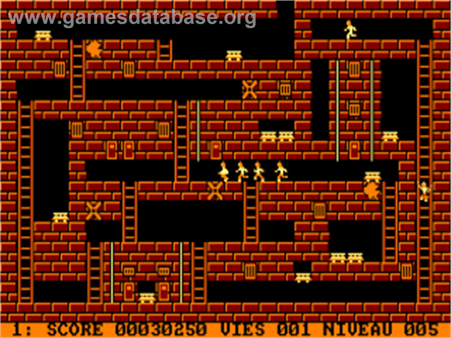 Lode Runner - Amstrad CPC - Artwork - In Game