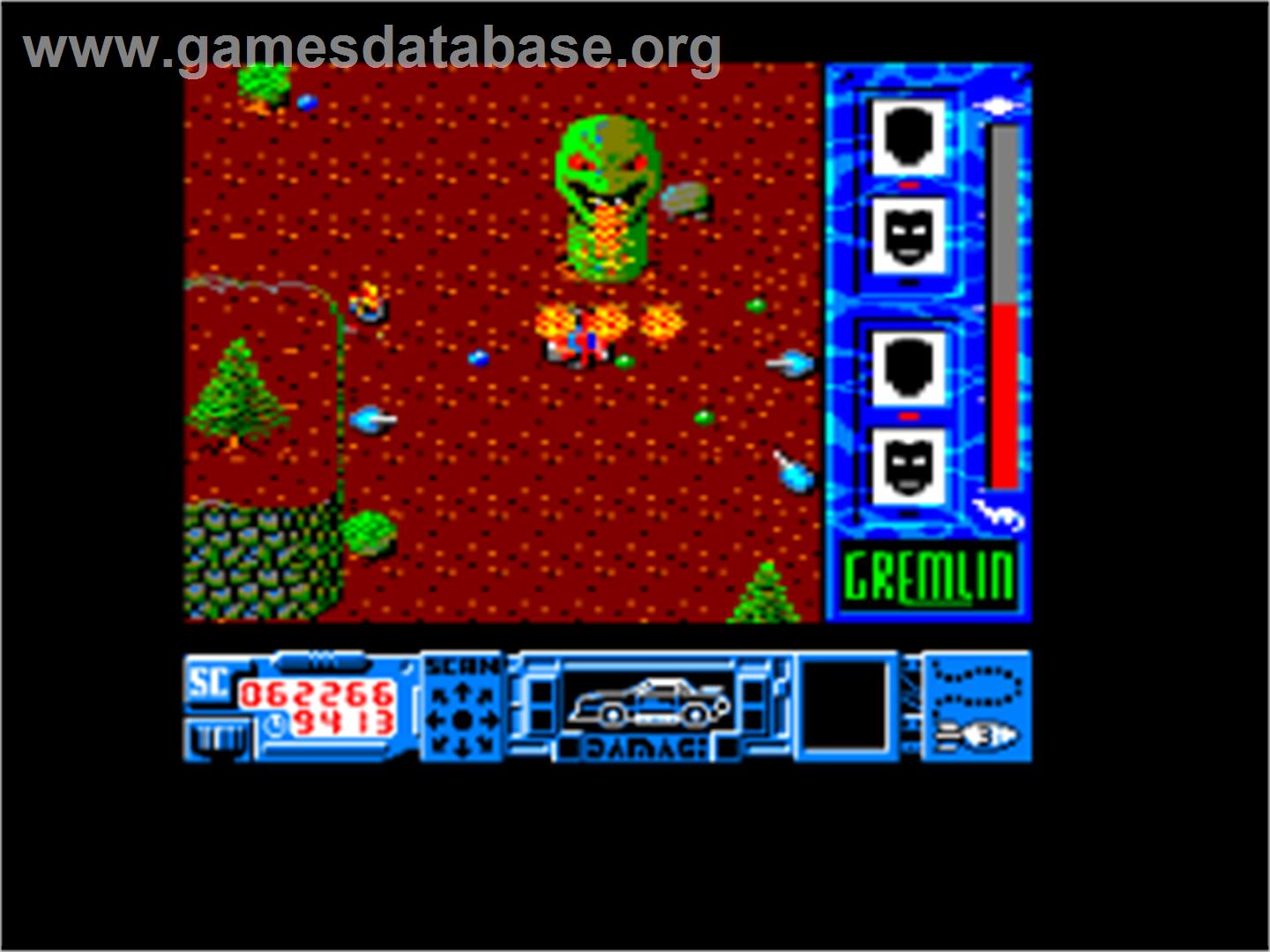 MASK - Amstrad CPC - Artwork - In Game