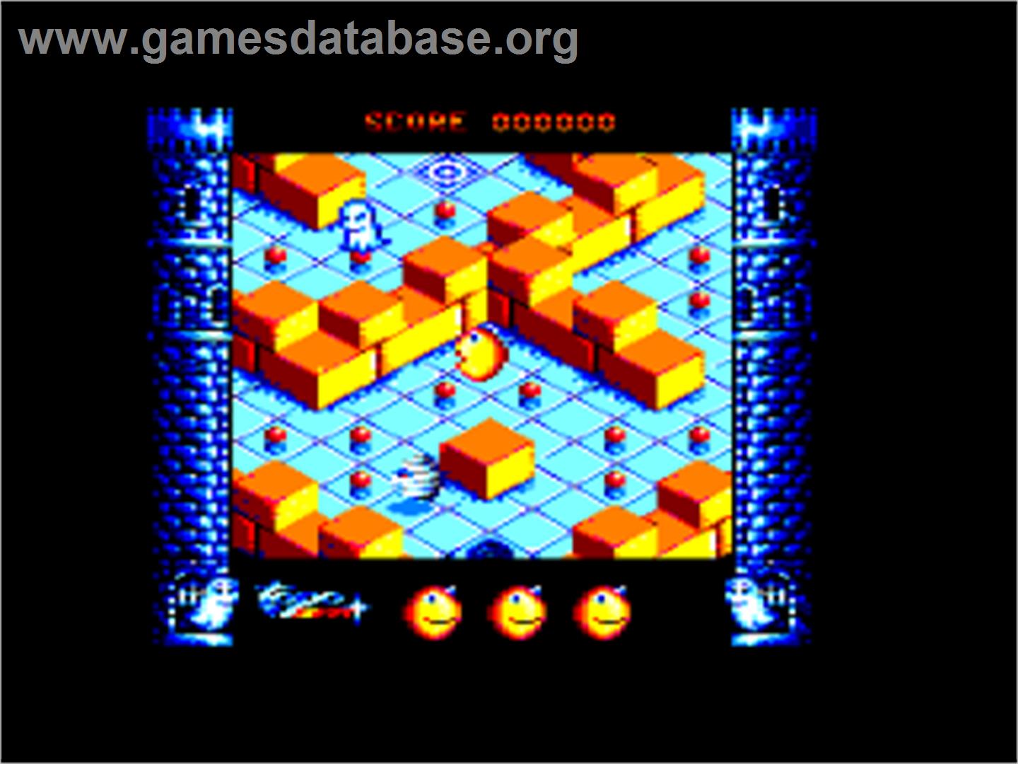 Mad Mix 2 - En El Castillo De Los Fantasmas - Amstrad CPC - Artwork - In Game