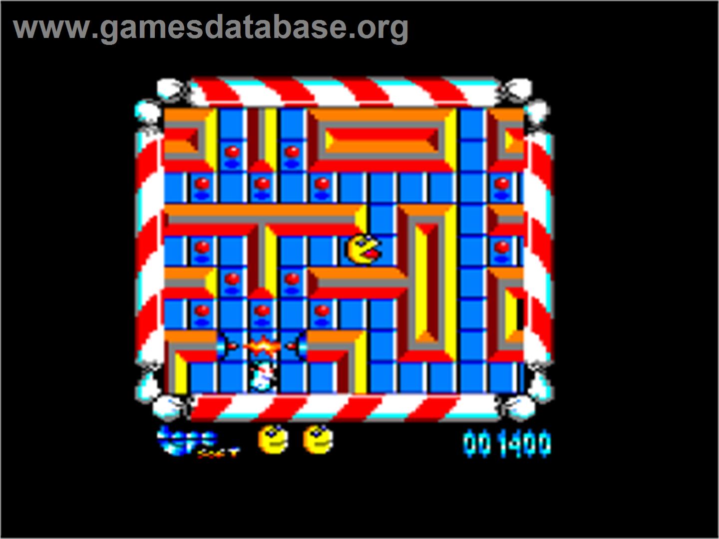 Mad Mix Game - The Pepsi Challenge - Amstrad CPC - Artwork - In Game